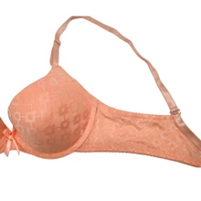 RITA SENSUAL BR6036C 3 Sostenes con cuadriculado (3 piezas) copa C. en colores diferentes - Negro - Ver 4