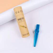 Metal Kazoo With Storage Box, Aluminum Alloy Kazoo, Compact Guitar & Ukulele Accompaniment Instrument, Portable Pocket Musical Instrument For Instant Playing, Musical Instrument Gift