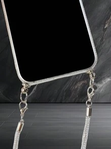 1 件水钻绳全水钻 TPU 手机壳适用于 16/7P/8P/X/XS/XR/XS Max/11/11 Pro/11 Pro Max/12/12 Pro/12 Pro Max/13/13 Pro/13 Pro Max/14/14 Pro/16 Plus/14 Pro Max/15/15 Pro/15 Plus/15 Pro Max，保护壳防水防震防摔防刮 - 銀色 - 查看 7