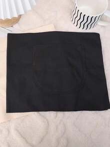 1 件前后口袋腰部修剪带 - 紧身，高弹力腰部训练带，适合女士，带口袋，保持腹部温暖