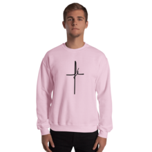Faith Flannel Sweatshirt Top Of Excellent Quality, Super Comfortable, Without Hood - Pink - View 1