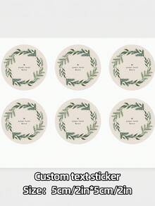 24 chiếc/48 chiếc/72 chiếc Vòng hoa thông cổ điển thanh lịch Giáng sinh ngày lễ cổ điển Hình dán tròn Giáng sinh được cá nhân hóa Hình dán Giáng sinh Doodle Quà tặng Nhãn Thẻ Phong bì Con dấu Holly Nhãn ngày lễ tùy chỉnh Nhãn Giáng sinh vui vẻ được cá nhân hóa Thẻ quà tặng ngày lễ - Nhiều màu - Xem 3