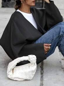 Women's V-Neck British Style Kimono Cardigan Top, Autumn/Winter