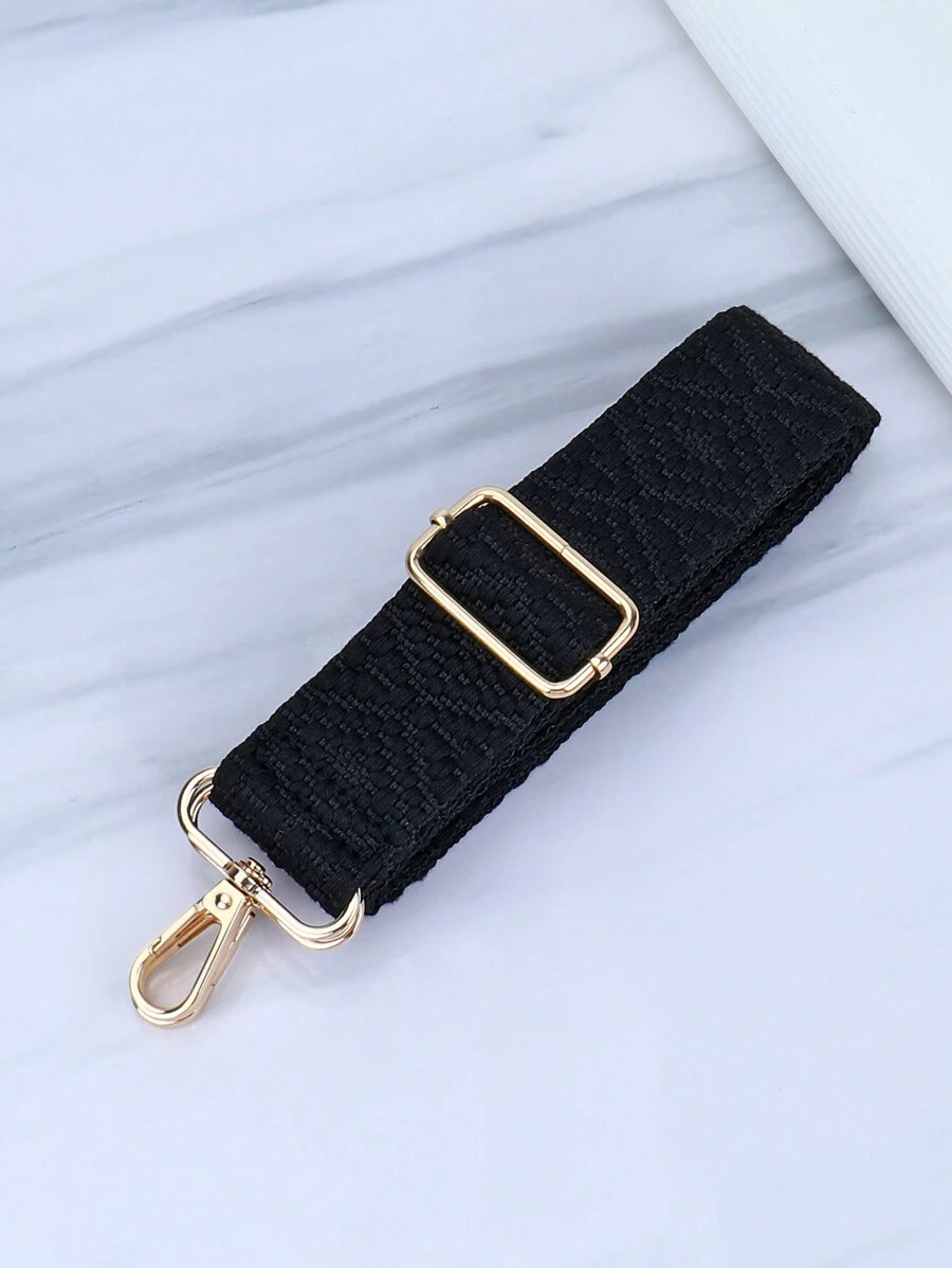 可调节替换肩带、肩带、手提包带、腰带、包包配件、圣诞礼物、感恩节礼物、复古 - 黑色 - 查看 1