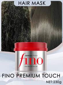 Fino Fengnong Thick Beauty Serum Hair Mask, 230g, Red Jar, Hair Repair & Moisturizing