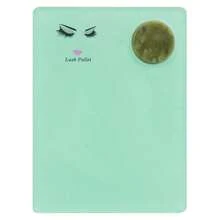 1/2/3pcs Acrylic Jade Stone Eyelash Extension Plate Tray Grafting Lashes Holder Glue Pallet Board Stand Pad Makeup Tools