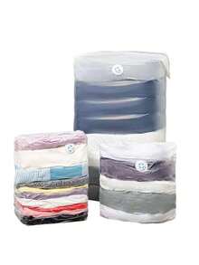 1pc Transparent Large Air Vacuum Bag, Plain Clothes Storage Bag For Household Decorations Autumn Decor Festival Decor Room Decor Home Decor Fall Decor Bedroom Decor