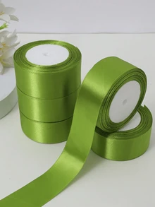 (5 Cuộn Ruy Băng) Hoa Hồng Tự Làm Vật Dụng Ruy Băng Sa Tanh Trang Trí Bánh Gói Quà Tiệc Cưới Nơ Hoa Hồng Tự Làm Vật Liệu Ruy Băng Rộng 4cm/1,57 inch - hình dạng - Xem 19