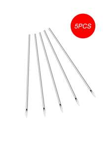 AVYRING 12G 14G 16G 18G 20G 5/10/30/50/100pcs Piercing Needles Disposable Body Piercing Needles Ear Nose Navel Nipple Piercing Kits