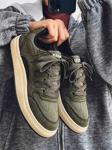 Men's New Classic Versatile Comfortable Thick Sole Low-Top Casual Sports Sneakers And Skate Shoes