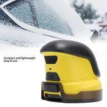 Fockety Cordless Electric Handheld Ice Scraper, USB Rechargeable Windshield Scraper For Ice, Portable Rotating Disc Snow Scraper For Car Snow Removal Tools Car Scraper For Car, RV - Multicolor - View 3