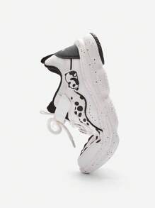 Balabala 女童跑步鞋 2024 年秋冬新款轻便运动鞋 - 黑與白 - 查看 6