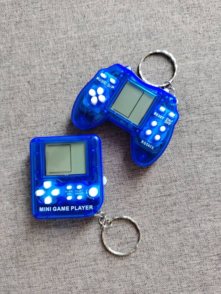 1pc Handheld Game Console New Retro Handheld Game Console Nostalgic Old Classic Block Game Console Portable Mini Series Game Console Party Game Gifts - Multicolor - View 1