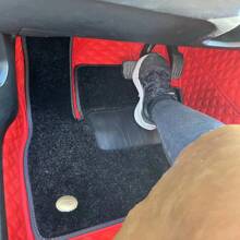 1 件汽车踏板垫 PVC 热封软橡胶板，通用汽车脚垫配件 - 彩色 - 查看 6