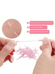 50pcs Ultra Invisible Fiber Double Eyelid Tapes, Natural Look Lifting Eye Makeup Beauty Sticker, Water-Resistant, Sweat-Proof, Easy To Apply,Makeup,Cheap,Room Decor,Vanity,Travel,Bedroom,Makeup Accessories