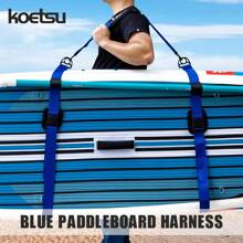 KOETSU Adjustable Paddleboard Shoulder Strap, Available In Yellow, Blue, And Orange, Stylish And Eye-Catching, Comfortable & Durable, Ideal Transport Accessory For Paddleboards