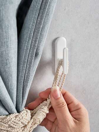 2st/4st/8st No-Drill Stick On Wall Gardinkrokar