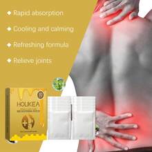 1 盒/套 10 件骨骼和关节护理足贴，护理身体关节、肘部、膝盖、足部护理药膏 - 駝色 - 查看 4