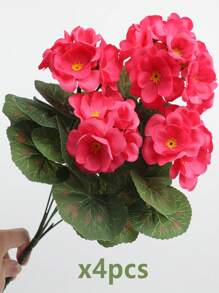 仿真花绣球花5头婚礼花束路引假花插花装饰仿真家居房间装饰 - 彩色 - 查看 13