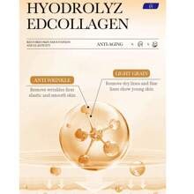 TOEDO 5/10 件装抗皱胶原蛋白面膜保湿抗衰老修复亮白护肤面膜面膜护肤品 - 彩色 - 查看 7