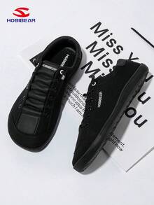 HOBIBEAR Giày unisex mũi rộng, kiểu dáng tối giản, thoáng khí và thoải mái, phù hợp cho chạy bộ đường mòn và đi bộ. - màu đen - Xem 6