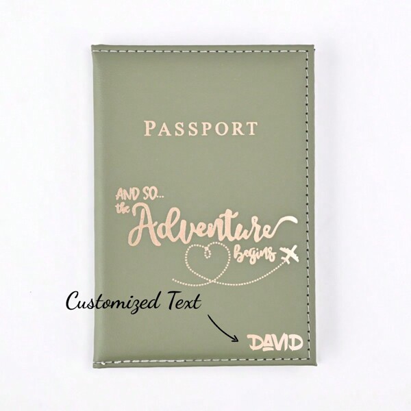 1 Stück personalisierter Reisebedarfsartikel, Reisezubehör, explosives 989 Muster PU Passtasche, Reisepassclip, Flugtickethalter, Reisepass