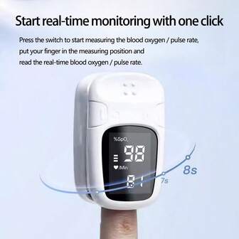 Pulse Oximeter / Pulse Fingertip Oxygen Saturation Clip