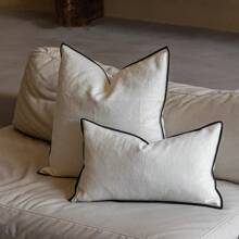 1 Peça Capa de Almofada Decorativa Aconchegante Estilo Boho Country, com Borlas, Capa de Almofada Decorativa Macia para Sofá, Cama, Sala de Estar, Decoração Doméstica