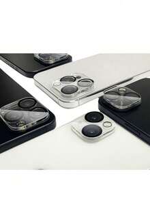 Protective Glass Films Camera Lens Compatible IPHONE - Trong suốt+iPhone 15 pro - Xem 6