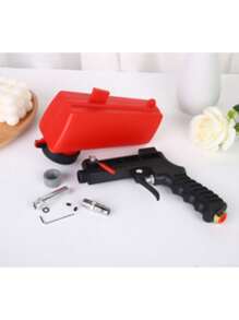 Pequeña pistola neumática de arena portátil con gravedad, herramienta de ferretería - Tipo A - Ver 8