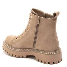 Modern Women's Ankle Boots And Boots: Stylish Models, From Classic To Metallic - Khaki - View 4