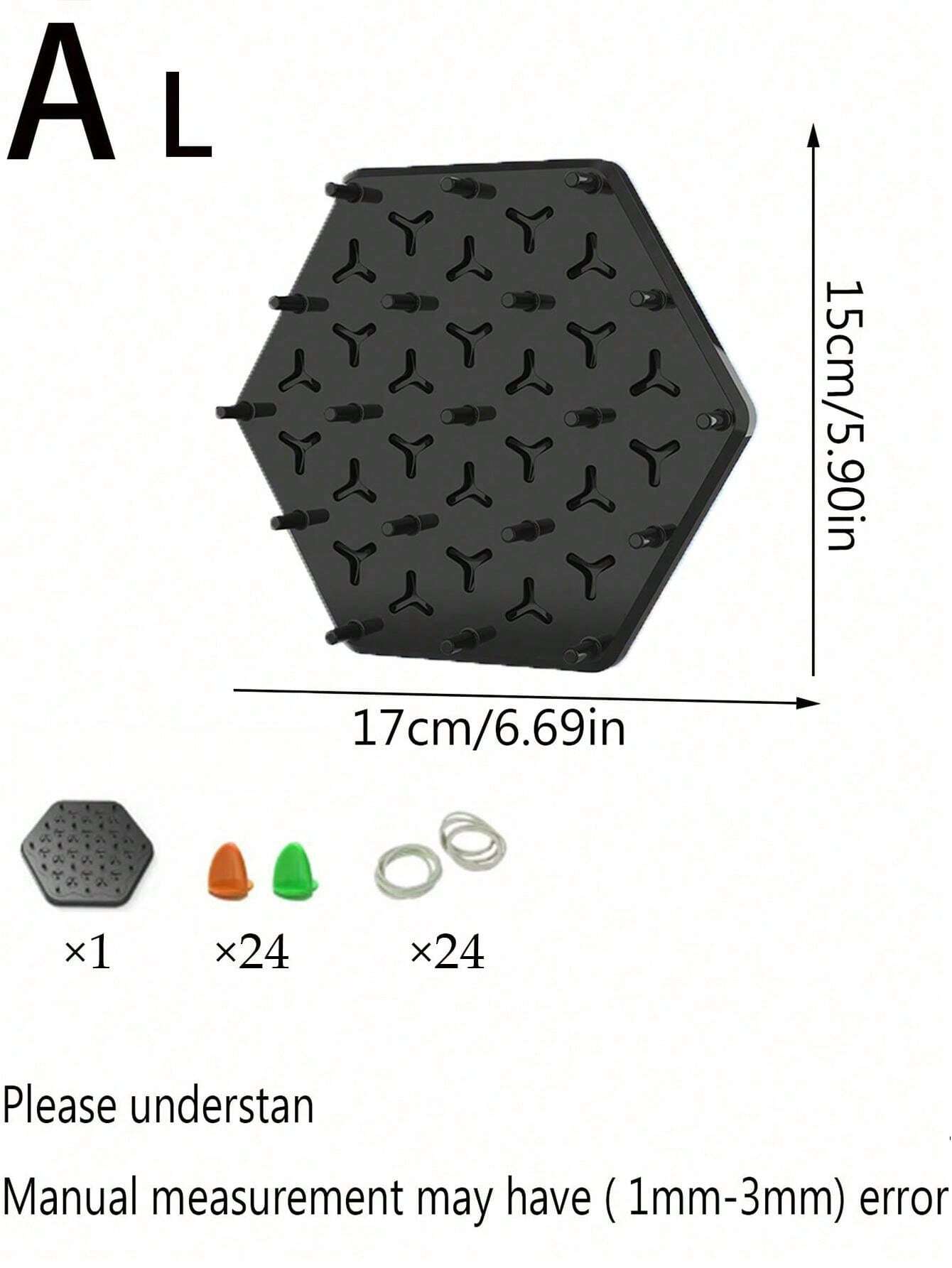 Connected Triangle Board Game, Kids' Interactive Chess Style Logic