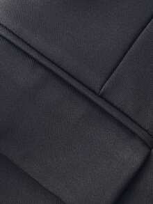 Solid Color Button Front Sleeveless Vest Jacket For Women, Elegant Lapel Neck Spring/Fall Fashion