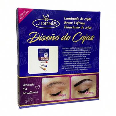 J DENIS KIT PLANCHADO DE CEJA 1 PZ