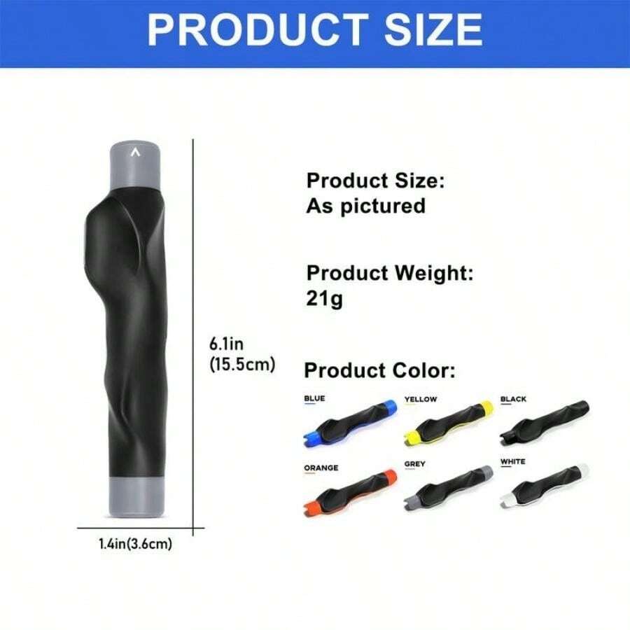 Golf Grip Trainer Portability Golf Swing Training Aid Correct Hand