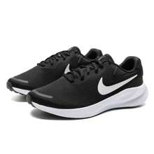 Nike 男款 REVOLUTION 7 WIDE網面休閒鞋輕量運動跑步鞋FB8501-002 - 黑色 - 查看 3