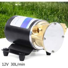SENDERPICK [SENDERPICK]12V Bilgenpumpe Selbstansaugend Deckswaschpumpe Wasserpumpe Tauchpumpe Springbrunnenpumpe Membranpumpe Tiefrohrpumpe für Schiffsyachten Bordwassertanks (12V 23L/min)[Nice gift for your family&friend]