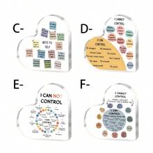 1 件“超棒老师”书形亚克力桌面装饰，是学生返校或教师节时送给老师的理想礼物 - 彩色 - 查看 10