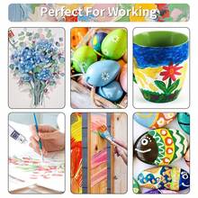 Oil Paint - Artist Grade 200 Ml(6.75-Oz)Tube - Professional Art Paints For Canvas Painting  Consistency For Artists, Students, Beginners  RICH & VIVID OIL COLORS: 43 Color Options Can Generate Endless Combinations.  Artist Grade Oil Paint Performs As It Should And Can Be Flawlessly Mixed. Christmas & New Year Gifts, Can Be Used For Sketchbook, Coloring Books, License Plates, Paint By Numbers, Watercolor Paper, Anime Posters, Valentines Day Gifts/Valentines - Bộ - Xem 3