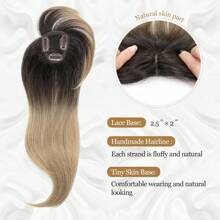 Clip In Fringe French 360°Bangs Hair Fringe In Clip Extensions Hair Extensions Clip In Fringe Bangs Hair Pieces Adding Extra Hair Volume For Women - Ombre Dark Blonde - View 5