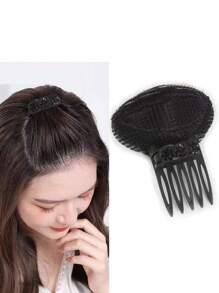 1/2pcs Fashionable Thickening Invisible Foam Puff Hair Booster Device, Bangs Styling Clip, Hair Accessories For Women ,Comb Hair ,Hair Styling Tools