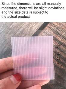 50pcs Ultra Invisible Fiber Double Eyelid Tapes, Natural Look Lifting Eye Makeup Beauty Sticker, Water-Resistant, Sweat-Proof, Easy To Apply,Makeup,Cheap,Room Decor,Vanity,Travel,Bedroom,Makeup Accessories