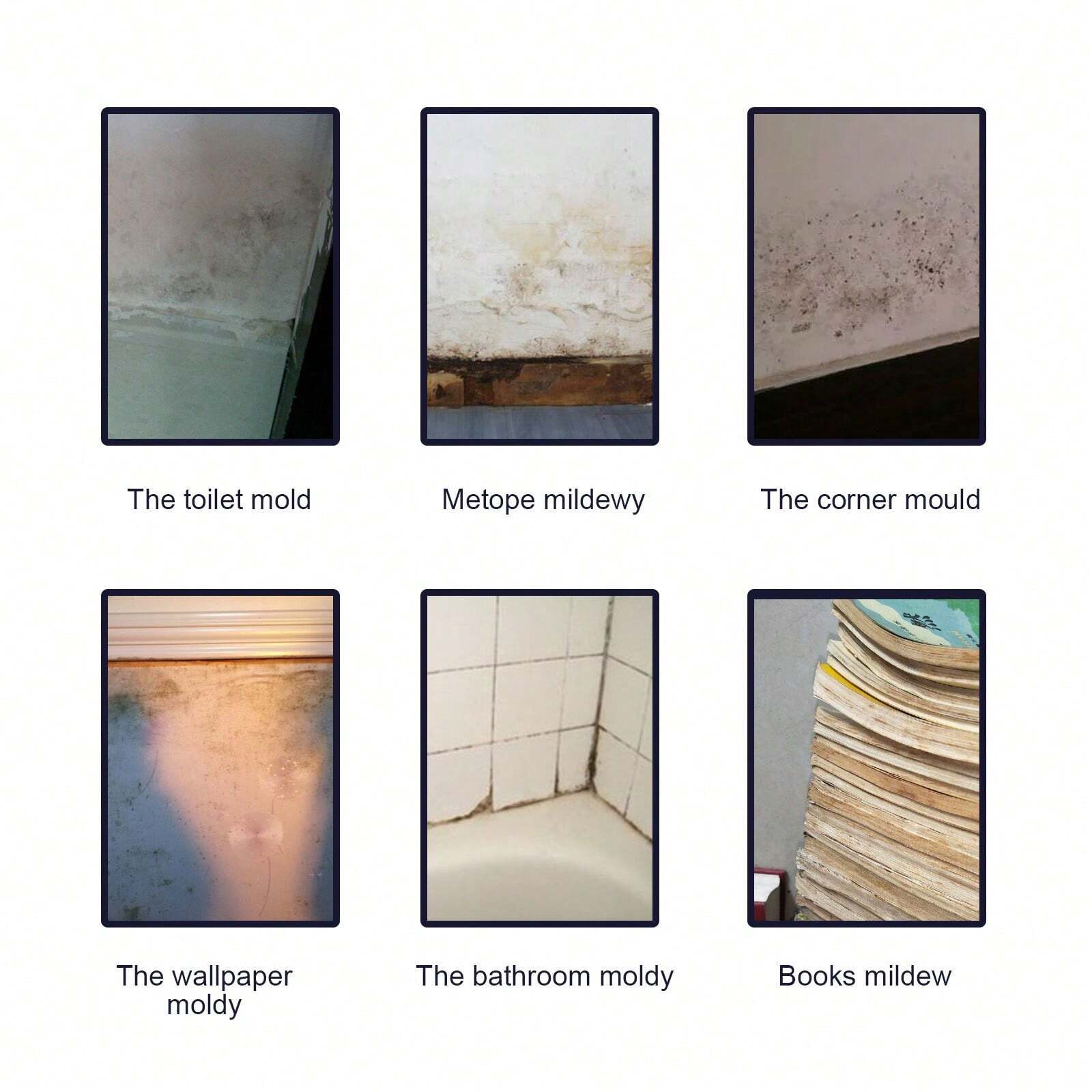 Mildew Removal Spray Ceiling Bathroom Tile Wall Decontamination And