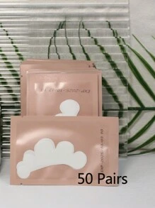 20/50 paires de tampons pour extension de cils convenant à l'extension de cils. Isolation des cils inférieurs pour éviter qu'ils ne tombent. Tampons pour les yeux, autocollants pour cils, outils pour cils
