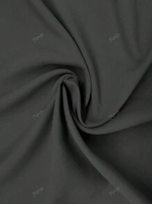Pantalon large à taille élastique et cordon de serrage de couleur unie pour femmes, pour le printemps/été, décontracté et pour le travail
