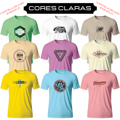 Camisa Camiseta Masculina Estampada P M G GG G1 G2 G3 G4 G5 G6