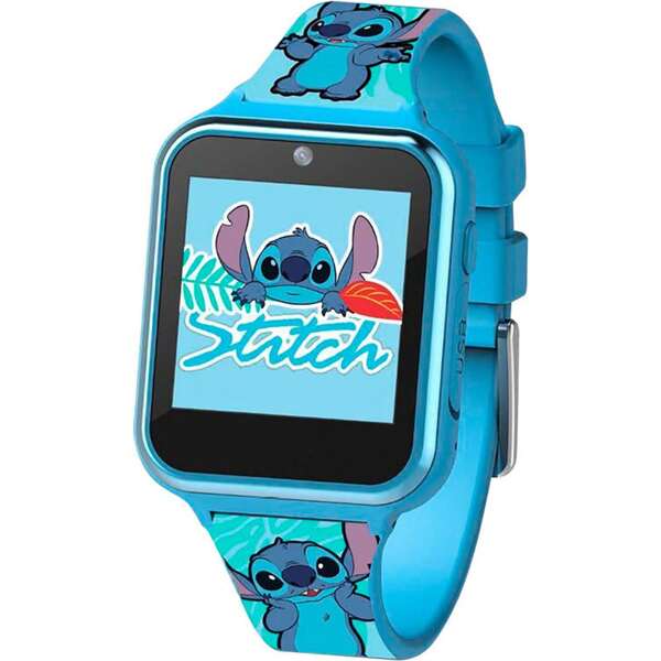 Lilo Y Stitch Stitch Disney Educacional e Divertido Relógio Inteligente | Relógio de brinquedo interativo para crianças | Design colorido com funções de aprendizagem