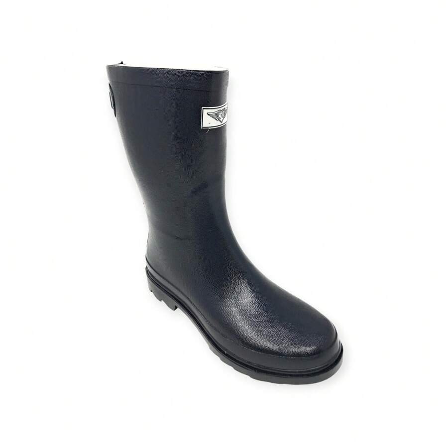 Women Forever Young 11Inch Ladies Rubber Rain Boot, - Navy Blue - View 1