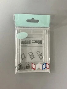 1 Stück Magnetischer Fotorahmen Aufkleber für den Kühlschrankkühlschrankmagnet, personalisierter Foto-Dekomagnet