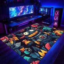 1 Cái, Phim Hoạt Hình Mỹ Quái Vật Hoạt Hình Hài Hước, Phong Cách Ins Thời Trang Và Sáng Tạo Đơn Giản, Thảm Khu Vực Mềm Chống Trượt Có Thể Giặt Được, Thích Hợp Cho Phòng Khách, Phòng Ngủ, Nhà Bếp, Phòng Tắm, Nhà Vệ Sinh, Cửa Ra Vào, Sân Trong, Thảm Sàn Trang Trí Phổ Thông Bốn Mùa, Trang Trí Nhà Cửa - Nhiều màu - Xem 2